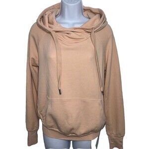 NSF Lisse Peach Hoodie Pocket Women Size S Small USA